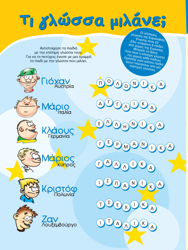 Τι Γλώσσα Μιλάνε;